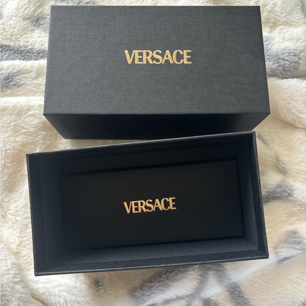 Versace Black & Gold Shoe Box